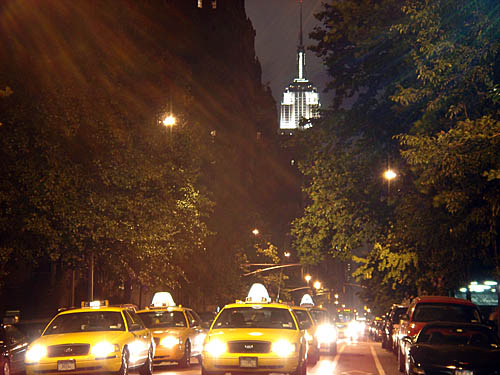 new york by night