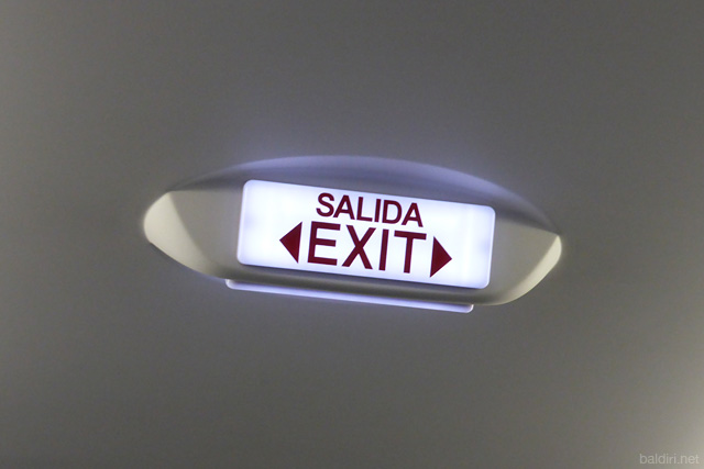 baldiri : salida exit