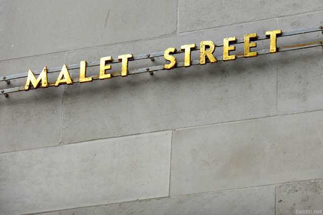 baldiri : malet street