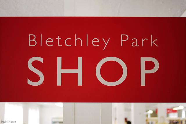 baldiri : bletchley park shop