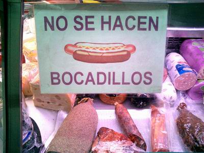 bocadillos