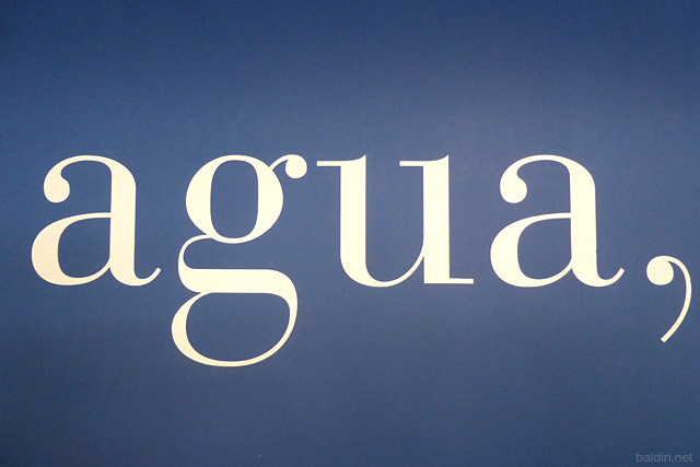 baldiri : agua